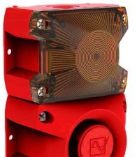 Pfannenberg Audible Signaling Devices 23351104000 - Sounder/Strobe, 230VAC, Amber Lens, Red (23351104000)