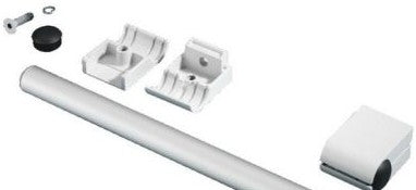 Rittal Enclosures 2389000 - RAIL SET W-ALUM HANDLE 420MM PK/1 (2389000)