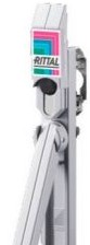 Rittal Enclosures 2435000 - ERGOFORM-S HANDLE - LIGHT GREY PK/1 (2435000)