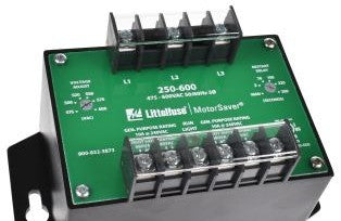 Littelfuse Protection Relays 250600 - Voltage Monitor, 3Ph, 475-600V, DPDT 10A Output (250600)