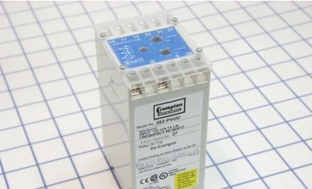 Crompton Instruments Miscellaneous 252-PVUU-PQBX-C6-EB - RELAY, UNDERVOLTAGE RELAY DE-ENERGIZ (252-PVUU-PQBX-C6-EB)