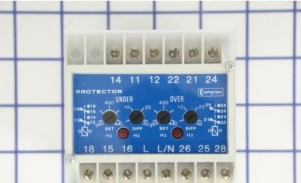Crompton Instruments Miscellaneous 253-PHDU-PQBX-C4-EC - Frequency Monitor, Single Phase (253-PHDU-PQBX-C4-EC)