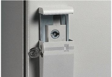 Rittal Enclosures 2534500 - S-S FLAT HALF CYLINDER LOCK PK/1 (2534500)