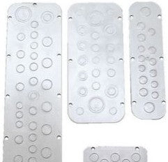 Rittal Enclosures 2562010 - PLASTIC CABLE GLAND PLATE PK/5 (2562010)