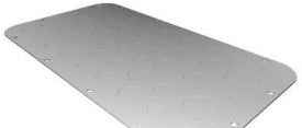 Rittal Enclosures 2576100 - SZ Metal gland plate, Size 6 PK/1 (2576100)