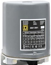 Square D Manual Motor Controllers 2601BW1 - DRUM SWITCH 600V 7.5 HP (2601BW1)