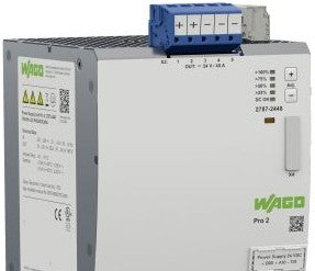 Wago Power Supplies 2787-2448 - Power supply; Pro 2; 1-phase; 24 VDC output (2787-2448)