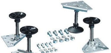 Rittal Enclosures 2889000 - S-S LEVELING FEET FOR SO M12 PK/4 (2889000)