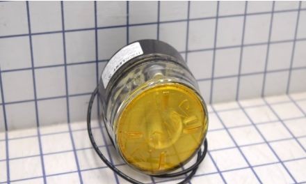 Tomar Electronics Visual Signaling Devices 290LF-120-240-A - Amber, Flashing 120-240 VAC 1/2 IN Pipe (290LF-120-240-A)