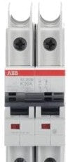 ABB Circuit Breakers SU202M-K20 - SU202M-K20 Miniature Circuit Breaker K-Char (2CDS272337R0487)