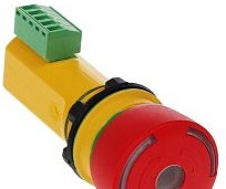 Jokab Safety Switches 2TLA030054R0010 - Emergency stop button for panel mounting (2TLA030054R0010)