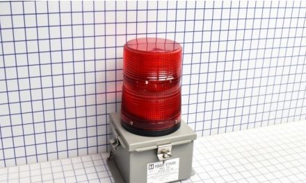 Maxi-Signal Products Visual Signaling Devices 3000ML-R - 250 VDC LEXAN Lens Power Strobe Red (3000ML-R)