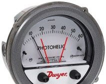 Dwyer Instruments Panel Meters & Gauges 3000MR-60PA - Photohelic Swich/Gage Compact Hsg With (3000MR-60PA)