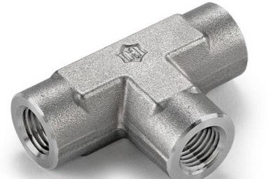 Ham-Let Fittings - Hydraulic & Pneumatic 101HSS1-1/2 - Fitting, Stainless Steel, Tee, Female, (3010363)