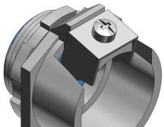 Thomas & Betts Fittings 3123 - Metal-Clad and Armored Cable Fitting, Straight (3123)