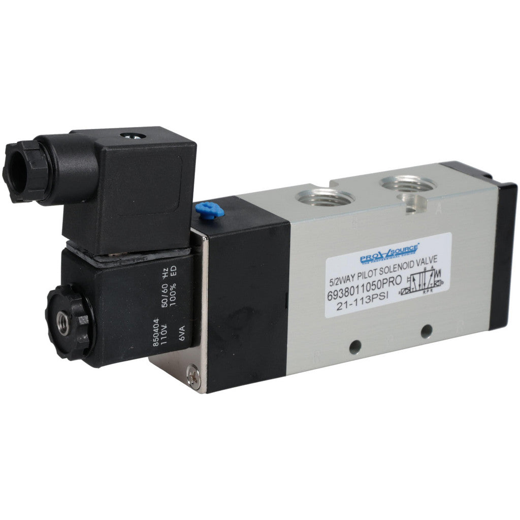 PRO-SOURCE 6938011050PRO PRO-SOURCE Stacking Solenoid Valve: Internal Pilot, 5-Way, 2 (6938011050PRO)