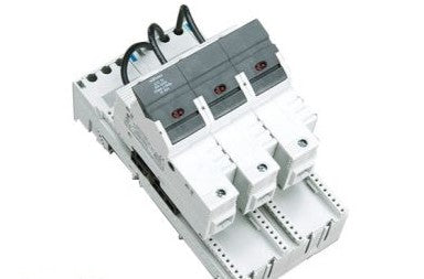 Woehner 31968 - Fuse Holder, 3P, 600V, 30A, LED Ind, Class CC, For (31968-WONR)