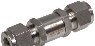 Ham-Let Valves - Hydraulic & Pneumatic H-400-SS-L-3/8-1PSI - H4 Series, SS Check Valve, 3/8in (3200341)