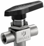 Ham-Let Valves - Hydraulic & Pneumatic H-810S-SS-N-1/8-T - Valve, Stainless Steel, Ball (3200573)