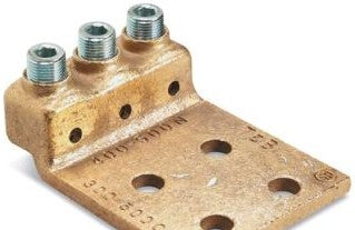 Blackburn 32011TB - Locktite Copper Triple-Barrel Lug for Conductor (32011TB)