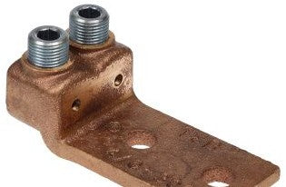 Blackburn 32013BD - Locktite Copper Double-Barrel Lug for Conductor (32013BD)