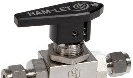 Ham-Let Valves - Hydraulic & Pneumatic H6800SSL1/4P-ISLTS-S - Valve, Stainless Steel, Ball, (3201924)
