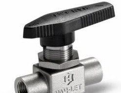 Ham-Let Valves - Hydraulic & Pneumatic H-810M-SS-N-1/4 - H8 Series, straight SS Ball Valve, 1/4in (3203116)