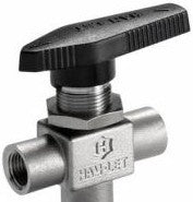 Ham-Let Valves - Hydraulic & Pneumatic H-810M-SS-N-1/4-T - Valve, Stainless Steel, Ball (3203468)