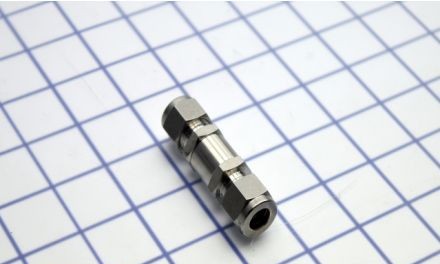 Ham-Let Valves - Hydraulic & Pneumatic H-400-SS-L-3/8-5PSI - H4 Series, SS Check Valve, 3/8in (3204699)