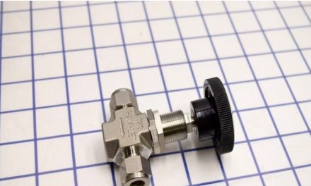 Ham-Let Valves - Hydraulic & Pneumatic H-300U-SS-L-R-3/8-RS - H3U Series, SS Needle Valve, 3/8in (3204808)