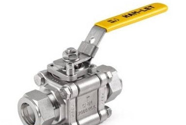 Ham-Let Valves - Hydraulic & Pneumatic H-500-SS-L-1-A4C - Valve, Stainless Steel, Ball, (3205344)