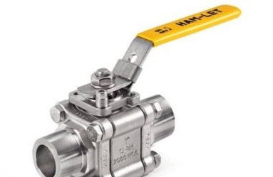 Ham-Let Valves - Hydraulic & Pneumatic H-510-SS-PSW-1-PK - Valve, Stainless Steel, Ball, (3205973)