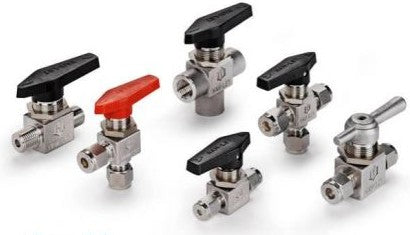 Ham-Let Valves - Hydraulic & Pneumatic H-800S-SS-L-6MM-A1O - Valve, Stainless Steel, Ball, (3206264)