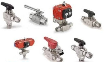 Ham-Let Valves - Hydraulic & Pneumatic H6800BL8MMIPSSOC - Valve, Brass, High Performance Ball, (3300761)