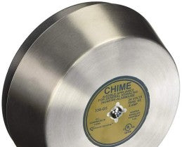 Edwards Signaling Audible Signaling Devices 338-G5 - Chime, 24VAC, Surface Mount, Single Stroke, Satin (338-G5)