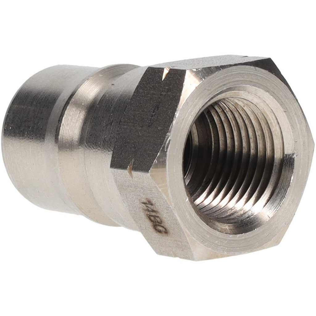 Parker SH4-63 Parker Hydraulic Hose Female Pipe Rigid Nipple Fitting: 1/2" Hose Size (SH4-63)
