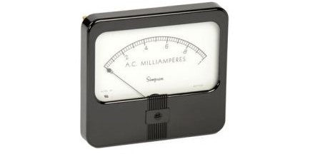 Simpson Electric Panel Meters & Gauges 35024 - Panel Meter, 4-20mADC, 4.5in., Self- Contained, 29 (35024)