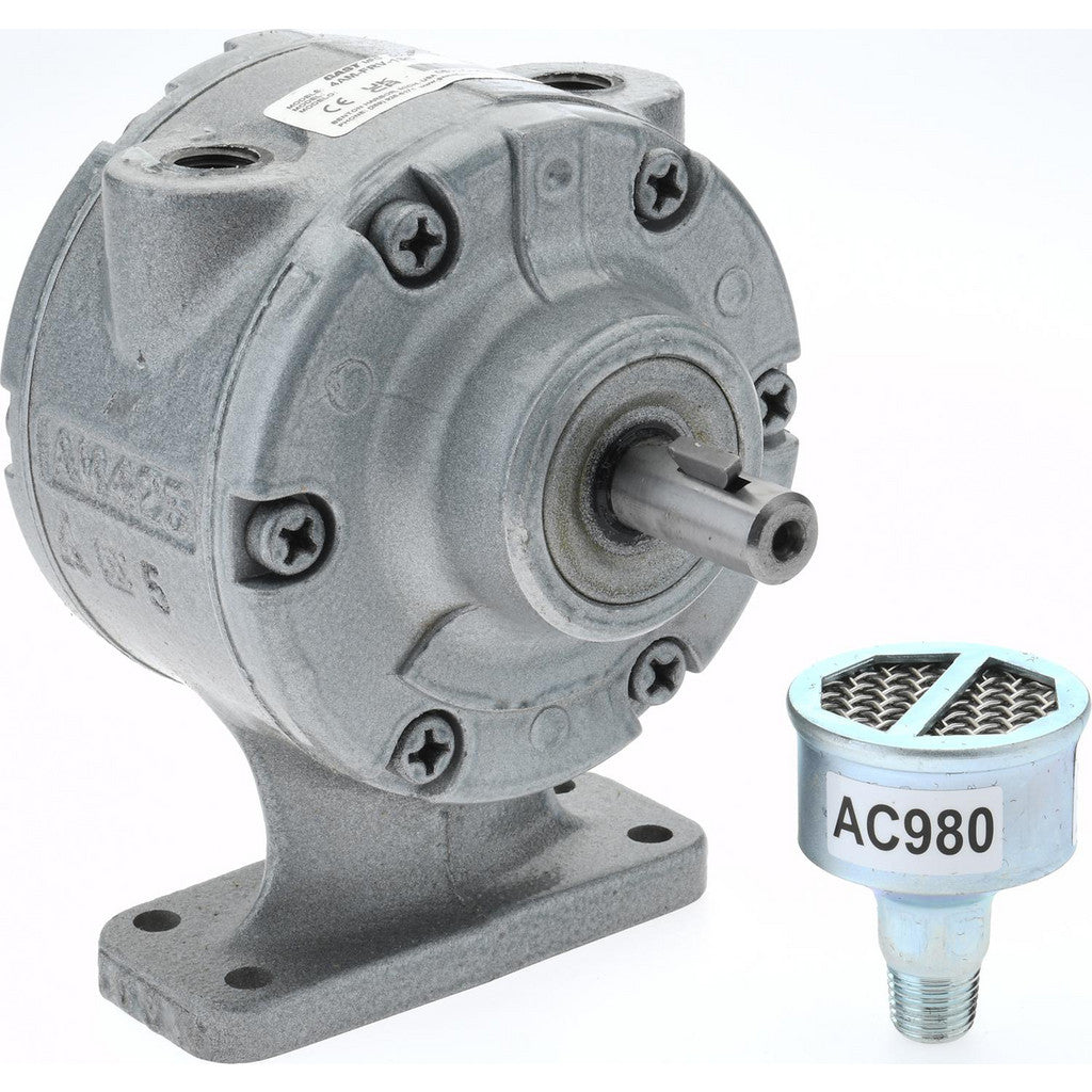 Gast 4AM-FRV-13C Gast 1-1/2 hp Reversible Foot Air Actuated Motor (4AM-FRV-13C)