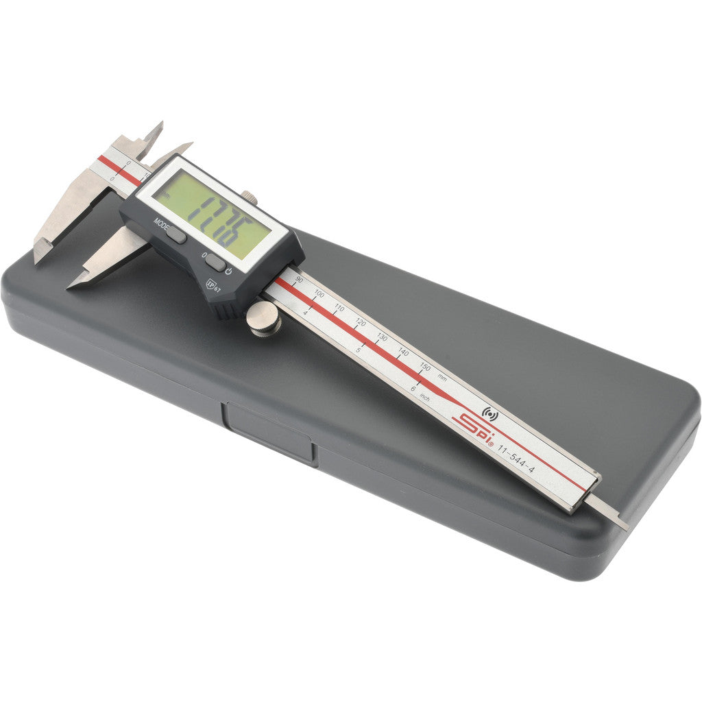 SPI 11-544-4 SPI Electronic Caliper: 150.00 mm/6", ±0.0100 mm/±0.0005" Resolution (11-544-4)