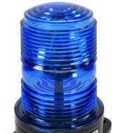 Tomar Electronics Visual Signaling Devices 370A-1280-B - Blue, 12-80 VDC MicroLED Fork Truck Flashing (370A-1280-B)