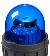 Federal Signal Visual Signaling Devices 371LED-120B - Commander LED Rotating Warning Light, Blue (371LED-120B)