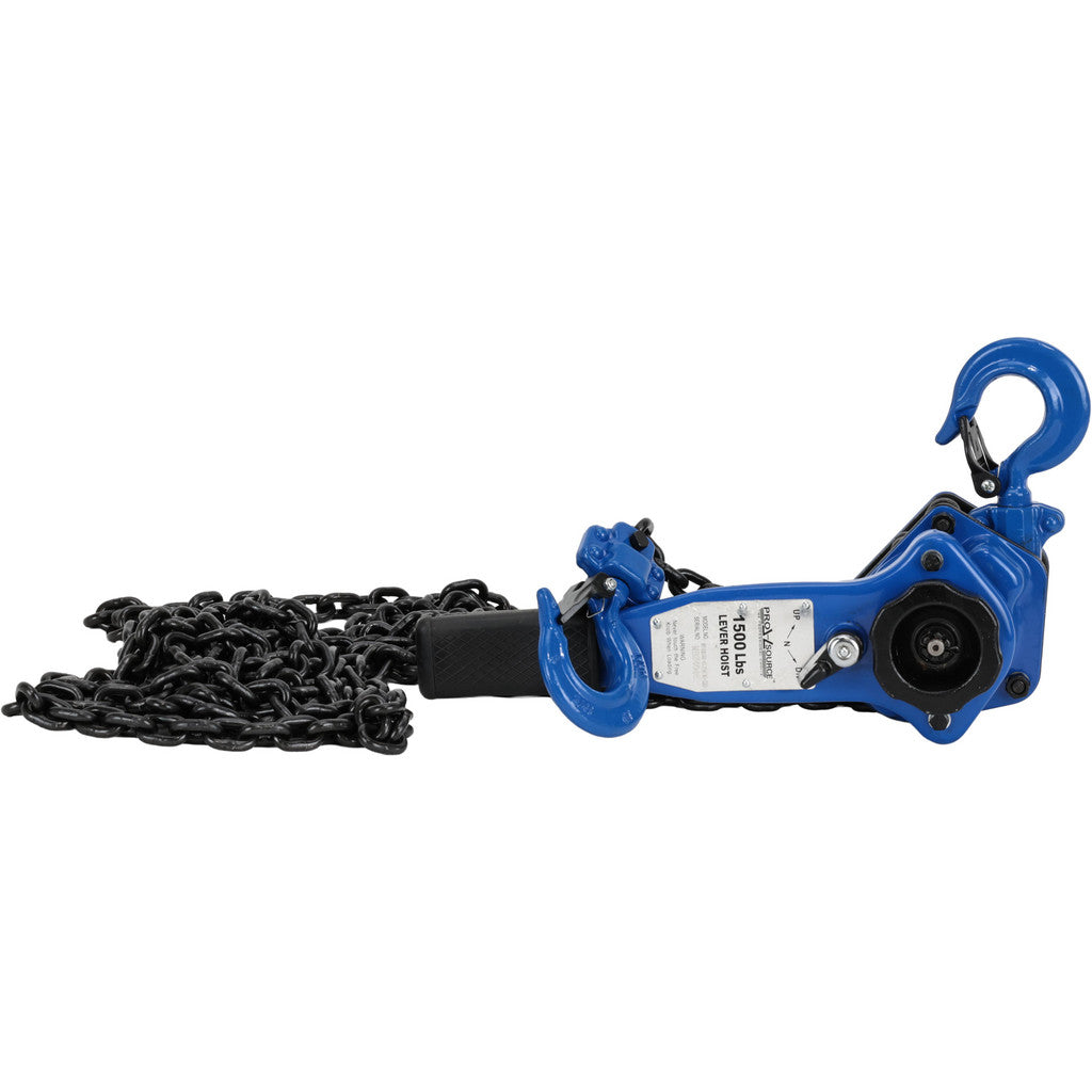 PRO-SOURCE PSHSH-0.75CK-20Â PRO-SOURCE Manual Lever Hoist: 1500 lb Capacity (PSHSH-0.75CK-20Â)