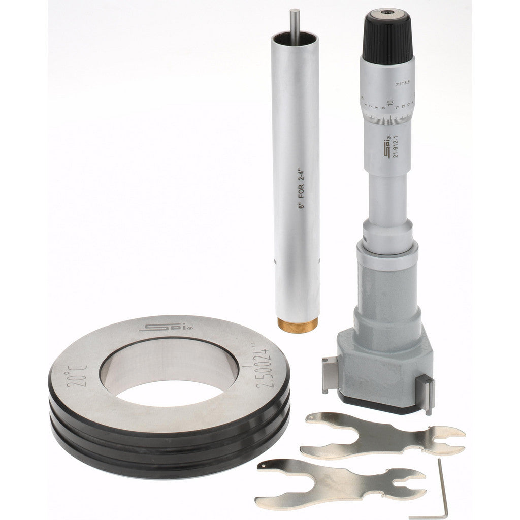 SPI 21-912-1 SPI Mechanical Hole Inside Micrometer: 2-1/2" to 3" Range (21-912-1)
