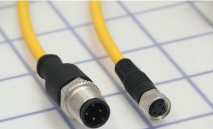 Pilz Cordsets 380207 - PSS67 Cable M8af M12sm, 30m (380207)