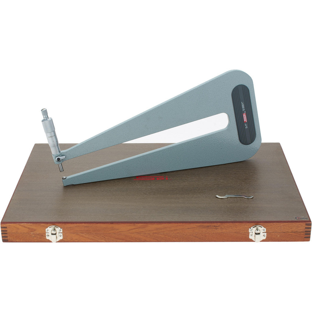 SPI CMS160809131 SPI Mechanical Outside Micrometer: 1" Range, 0.0001" Graduation (CMS160809131)
