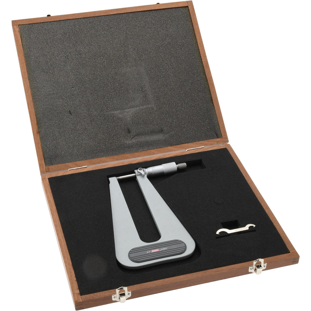 SPI CMS160809130 SPI Mechanical Outside Micrometer: 1" Max, 0.000100" Graduation (CMS160809130)