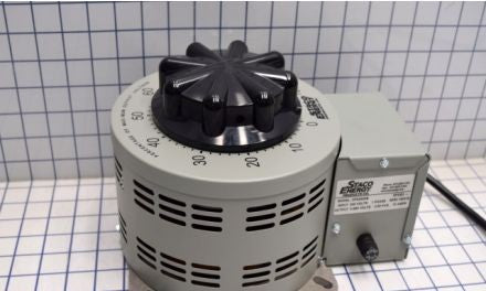 Staco Energy Transformers 3PN2520B - TRANSFORMER, VARIABLE 0-280V 10A (3PN2520B)