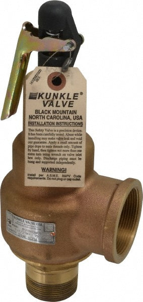Midwest Control 6010HG-150 Midwest Control ASME Safety Relief Valve: 1-1/2" Inlet, 2,496 CFM (6010HG-150)