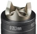 Rittal Knockouts 4055128 - AS SHEET METAL PUNCH FOR STAINLESS STEAL PK/1 (4055128)