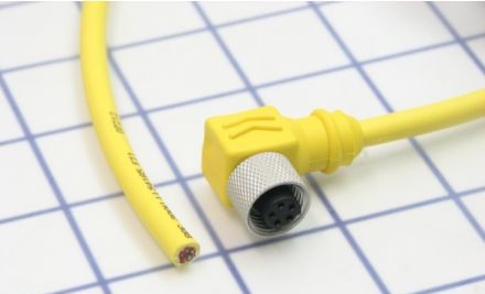 Remke Industries Cordsets 405C0200AK - Dual Key PUR Micro-Link Female Plug Assembly (405C0200AK)
